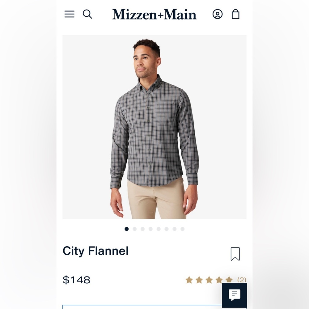 Mizzen + Main Flannel Shirt